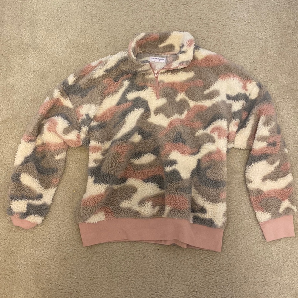 1/4 zip sweatshirt